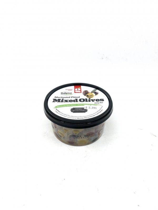 Marinated Pitted Mixed Olives